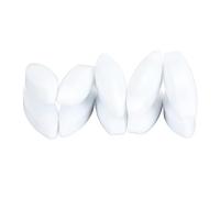 Zhangpu 10 Pezzi Set Barra Magnetica di Agitatore Magnetico PTFE 35x12mm Barra di Miscelatore per Laboratorio