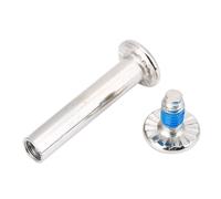 Zhangpu 10 Viti di Ricambio per Pattini in Durevoli per Assi delle Ruote, Hardware Adatto per Scarpe da Pattinaggio, Set di Dadi e Bulloni in Metallo da 31 Mm e 36 Mm per gli Appassionati di