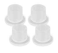Zhangpu 4 Pezzi Piedini per Cuscino in Plastica per Macchina da Cucire Adatti per Accessori per la Riduzione delle Vibrazioni del Letto Antiscivolo Singer