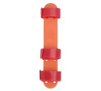 Zhangpu Assistente al polso per violino sinistro, aiuto per esercitarsi con il polso, per giovani violinisti, 15 x 2,5 cm (arancione)