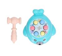 Zhangpu Colpisci Il Gioco Giocattolo Mini Sigillo Elettronico Martello Giocattolo di Sviluppo Precoce Interattivo per Ragazze di 2 3 4 5 Anni (Blu)