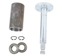 Zhangpu Cuscinetto Adattatore per Supporto Volante Preciso a 3 Prigionieri per Carrello da Go Kart ATV Quad, Cuscinetto di Fissaggio in Lega di Acciaio Resistente Alla Ruggine per un Migliore