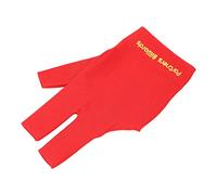 Zhangpu da Biliardo da Stecca a 3 Elastici e Traspiranti per la Mano Sinistra e Destra, Adatti per Uomini e Donne, Taglia Media (#2)