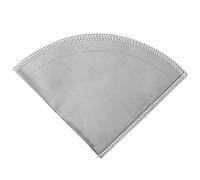 Zhangpu Filtro da caffè Riutilizzabile per Versare Sopra il caffè in Acciaio Inossidabile da 1-2 Tazze per Tazze, Tazzine, Caraffe, Portafiltri - Caffettiera a Cono Antigoccia Senza Carta