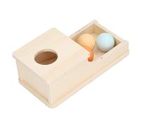 Zhangpu Giocattolo Educativo per Bambini Giocattolo da Lancio per Genitori e Figli in Legno Composito per la Formazione Iniziale (Casella Bersaglio)