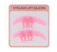 Zhangpu Kit Piegaciglia in Silicone per Extension Ciglia Precise, Set di Strumenti Efficienti per Sollevamento Ciglia per Artisti, Separatore Rosa Vibrante per più Dense