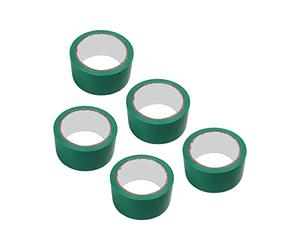 Zhangpu Nastro per Marcatura di Pavimenti Adesivo Resistente per Marcare Campi da Palestra, 5 Pezzi Nastro da 2,0" di Larghezza per Basket Pallavolo Tennis, Applicabile Nelle Scuole Palestre Aziende