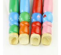 Zhangpu Piccoli Registratori in Legno Colorati per Bambini Che Imparano il Ritmo, Giocattolo Musicale per L'educazione Precoce, Flauto in Legno Sicuro per Bambini, 20 * 2,5 Cm (Come mostrato)