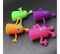 Zhangpu Set da Gioco per Burattini da Dito in Plastica TPR per Bambini, Materiale Sicuro, Oggetti di Scena per Narrazione Genitori-bambini per Divertimento, 5 Pezzi/set (Come mostrato)