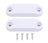 Zhangpu Set di Chiusure Magnetiche per Porta Bagagli per, Robuste e Durevoli, per, Materiale ABS Bianco