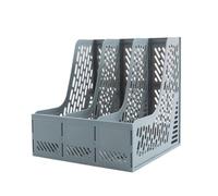 zhangrui1888 Portadocumenti Classificazione del contratto di informazioni sui documenti archiviazione, scaffale for file da scrivania, for ufficio Portariviste(Grijs)