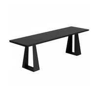 zhangrui1888 Scrivania da ufficio Scrivania da lavoro in stile semplice e moderno, tavolo lungo con struttura in metallo dietro il divano for ufficio domestico soggiorno Tavolo da gioco per laptop(S)