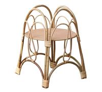 ZHANGshouf Portavaso in Rattan Fatto a Mano - Portavaso Intrecciato per Fiori, portavaso da Pavimento, portavaso in Legno per Decorazioni da Giardino, Balcone e corridoio