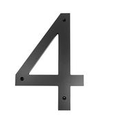 ZHANGSHUMIN Numero Civico Esterno Numeri Civici Esterni Lettere Esterne Digitali 20-30 Cm 0-9 Numero Porta Appartamento Indirizzo Esterno Casa Segnali sulla(Number-4,20cm (8 Inches))