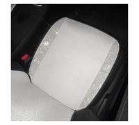 ZHANGWENLING Coprisedili Coprisedile Per Auto Set Completo Bling Diamond Interior Women Cuscino Traspirante Universale Per Tutte Le Stagioni Coprisedili auto(White single seat)