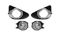 ZHANGWENLING Fari fendinebbia Per Toyota Per Yaris Hatchback DRL 2012-2014 Bianco Giallo Impermeabile Fili Relè LED Luce Fendinebbia Marcia Diurna(Halogen)