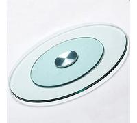 ZHANGXAO Piatto Girevole per Tavolo da Pranzo da Cucina Lazy Susan Piatto da Portata in Vetro temperato Vassoio Rotante Trasparente 60 cm ~ 120 cm / 24 Pollici ~ 47 Pollici
