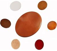 ZHANGXAO Piatto Girevole Rotondo da Tavolo da Pranzo da 24"-40", Vassoio Girevole in Legno Lazy Susan, Grande Piatto da Portata, Facile da Condividere.