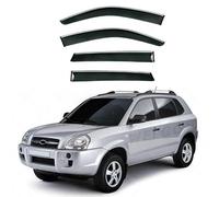 zhangxutaoT Parapioggia per Finestrini Auto per Hyundai Tucson 2004-2008, Deflettori Antivento Parapioggia 4 Pezzi Deflettore
