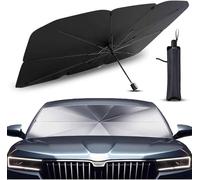 zhangxutaoT Parasole Auto Parabrezza Ombrello Visiera per Polo Plus 2019-2023, Pieghevole Portabile Blocca UV, Ombrello Parasole A/Grande
