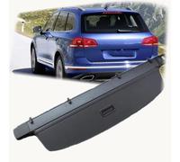 ZhangXX Auto Retrattile Copertura Bagagliaio per VW Touareg 2011 2012 2013 2014 2015 2016 2017 2018 Scaffale Bagagliaio Tenda del dell'auto pacchi del Parasole Tela Spessa