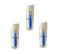 ZhangyiHot 3 strumenti per l'inserimento delle lenti a contatto in morbido silicone, facile rimozione a stantuffo, lenti morbide e dure, multifunzione, portatile, applicatore per lenti a contatto,