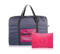 ZHANGZHENGYAO Borsa da viaggio per moto Borsa Pieghevole Impermeabile Per Moto Borse Viaggio Grande Capacità Set Organizer Per Bagagli Mano(Rose)