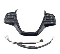 ZHANGZHENGYAO Interruttore Multifunzione sul Volante per Hyundai per Accent 2019 2020 2021 2022 2023 Cruise Control Volante Pulsanti Bluetooth(Piano Black)