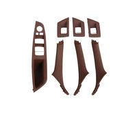 ZHANGZHENGYAO Maniglia Appiglio Interna Anteriore Per BMW Serie 5 F10 F11 Pannello Copertura Portiera Dell'interruttore Finestrino Set Maniglie Parti ricambio maniglie interne auto(LHD Red)