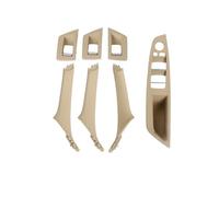 ZHANGZHENGYAO Maniglia Appiglio Interna Anteriore Per BMW Serie 5 F10 F18 523 525 528 LHD RHD Maniglia Interna Per Portiera Auto Set Da 7 Pezzi Parti ricambio maniglie interne auto(RHD Beige)