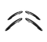ZHANGZHENGYAO Maniglia Portiera Auto Per BMW Per MINI Per F54 Per F55 Per F56 Per F57 Per F60 Striscia Decorativa Per Maniglia Della Porta Maniglia Dello Sportell(Black-With induction)
