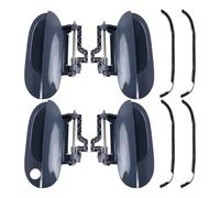 ZHANGZHENGYAO Maniglia Portiera Auto Per BMW Per Serie 5 Per E39 1997-2003 4 Pezzi Maniglia Apriporta Esterna 51218245461 51218245462 51218245463 51218245464 Maniglia Dello Sportell
