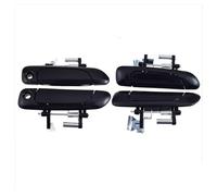 ZHANGZHENGYAO Maniglia Portiera Auto Per Fit Per City Per Jazz 2002-2008 1/2/4 Pezzi Maniglia Esterna Per Portiera Auto Nera Maniglia Dello Sportell(4 Pcs Front Rear Kit)