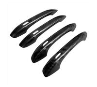 ZHANGZHENGYAO Maniglia Portiera Auto Per MACAN Per Cayenne Per Panamera 2014-2020 Copertura Maniglia Esterna Portiera Auto In Fibra Di Carbonio Con Foro Serratura Maniglia Dello Sportell