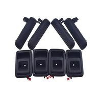 ZHANGZHENGYAO Maniglia Portiera Auto Per Toyota Per Tercel 1995-1998 8 Pezzi Neri Maniglia Interna Ed Esterna Porta Anteriore E Posteriore Sinistra Destra Set Maniglia Dello Sportell