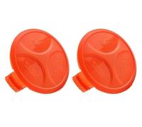 Zhanhai 2/4 coperture per bobine per decespugliatore Black & Decker STC1820PC STC1840 ST5530 STC1815, accessori di ricambio, numero parte 385022-02/385022-03N / 385022-03/90624846 (2 CONFEZIONE