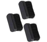 Zhanhai 3/6 spazzole per stufa, testa rotonda con manico in legno, spazzola per la pulizia della casa e del camino (3 pezzi)