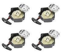 Zhanhai Avviatore a strappo da 66mm, avviamento per decespugliatore 49cc 52cc, tagliabordi, per vari decespugliatori (confezione da 4)