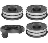 Zhanhai Bobina di filo + tappo adatto per Einhell GC-ET 4530 3405685 accessori di ricambio per decespugliatori, bobine di alimentazione automatica (A)