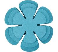 Zhanhai Confezione da 12 protezioni per padelle, protezioni per pentole da 8/10/12 pollici in 3 diverse dimensioni, cuscinetti in feltro lavabili e riutilizzabili, protezione impilabile per padelle