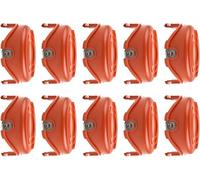 Zhanhai Confezione da 2/4/10 tappi per bobine di decespugliatore Black & Decker GL9035 GL8033 GL7033 Leva decespugliatore parte di ricambio 90583594 (10)