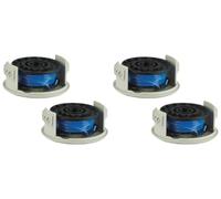 Zhanhai Confezione da 2/4/6 bobine per decespugliatore e copertura per filo adatto per Ryobi RAC124 18 Volt + Razor OLT/RLT 1830 1831 Parti di ricambio (confezione da 4)