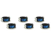 Zhanhai Confezione da 2/4/6 bobine per decespugliatore e copertura per filo adatto per Ryobi RAC124 18 Volt + Razor OLT/RLT 1830 1831 Parti di ricambio (confezione da 6)