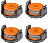 Zhanhai Confezione da 2/4 bobine di filo per decespugliatore con tappo a bobina per MCGREGOR MCT1825 MCT2X1825 18 V, accessori di ricambio per decespugliatore, 1,5 mm x 2,5 m (confezione da 4)