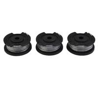 Zhanhai Confezione da 3/6/10 bobine e lenza adatte per Bosch per Easygrasscut 18 V, 23, 26, accessori di ricambio per tagliabordi, numero parte F016800569 (3 pezzi)