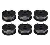 Zhanhai Confezione da 3/6/10 bobine e lenza adatte per Bosch per Easygrasscut 18 V, 23, 26, accessori di ricambio per tagliabordi, numero parte F016800569 (6 pezzi)