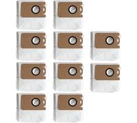 Zhanhai Confezione da 4/10 sacchetti di grande capacità adatti per Cecotec per Conga 7490/7290 per robot aspirapolvere Genesis X-Treme (confezione da 10)