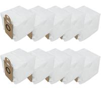 Zhanhai Confezione da 4/10 sacchetti per aspirapolvere in tessuto non tessuto, adatti per Cecotec per Conga 5500 Hurricane Station Flex/Pet Flex, accessori di ricambio per aspirapolvere (confezione da