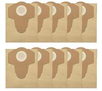 Zhanhai Confezione da 5/10 sacchetti di raccolta della polvere adatti per Einhell per TC-VC 1812S 1815S 1825 1812/1S accessori di ricambio per aspirapolvere a secco umido (confezione da 10)