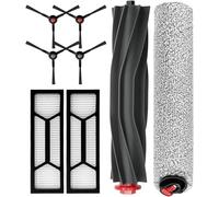 Zhanhai Confezione da 8 filtri di ricambio per spazzole principali e laterali, per aspirapolvere Eufy S1 Pro/S1, 1 spazzola principale, 4 spazzole laterali, 2 filtri, 1 mocio rotante